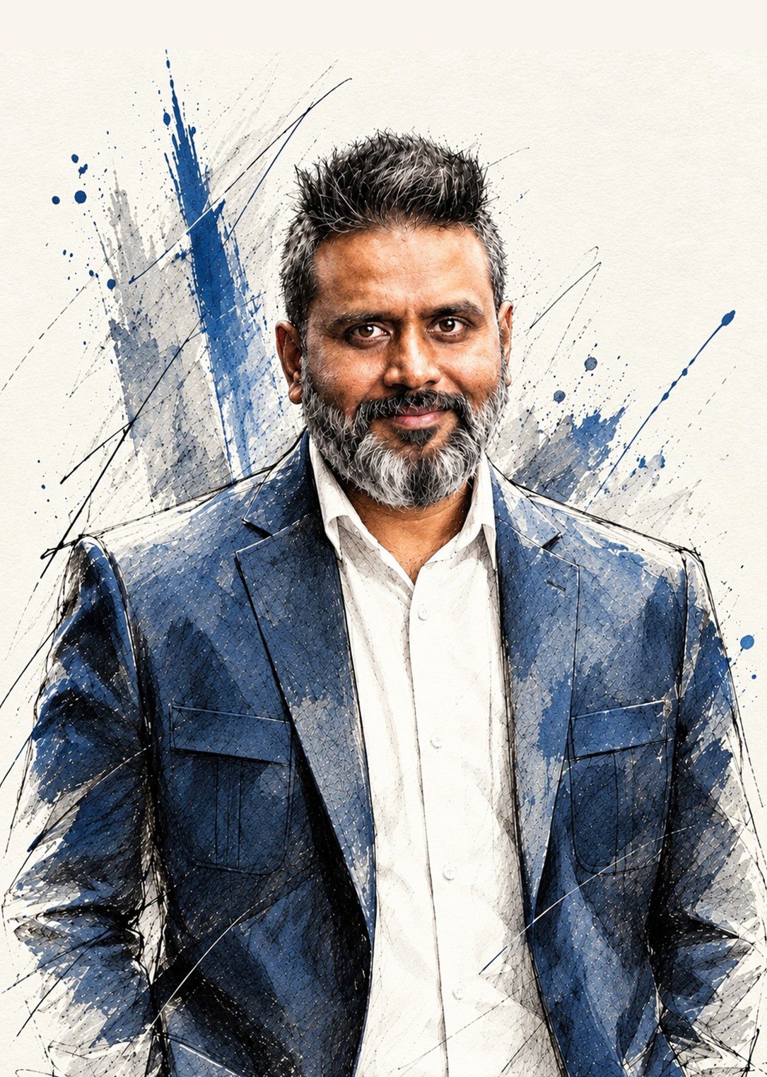 Portrait of Kiran Babu P.